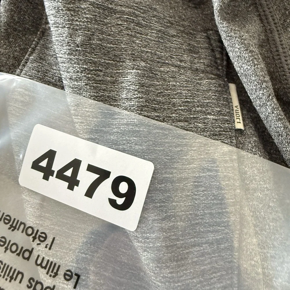 Vuori tradewind performance tee short sleeve T shirt L men gray - Picture 6 of 6